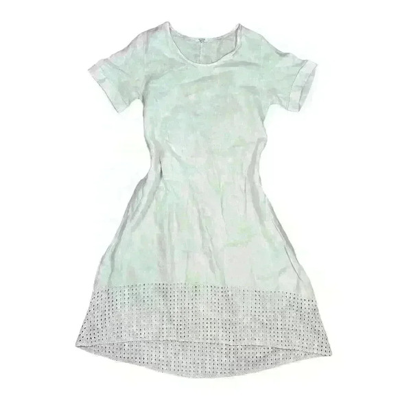 Rosemarine linen midi dress made in Italy women’s size medium - Picture 1 of 8